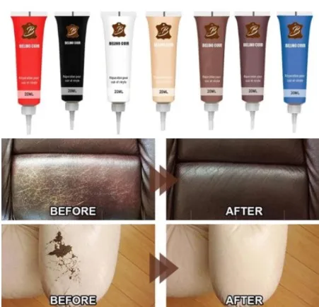 Гелевая кожа для ремонта автомобиля аксессуары кожаных сидений и диванов 20 мл |