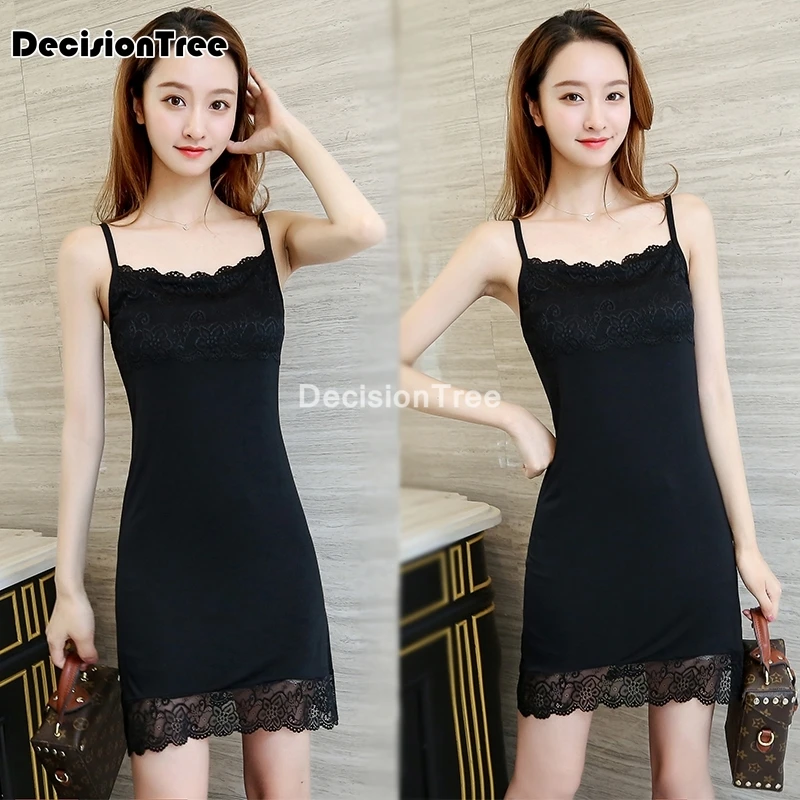 

2022 women sexy lingerie body sleepwear lace dress nightdress nightwear intimate full slip underdress petticoat bodycon camisole