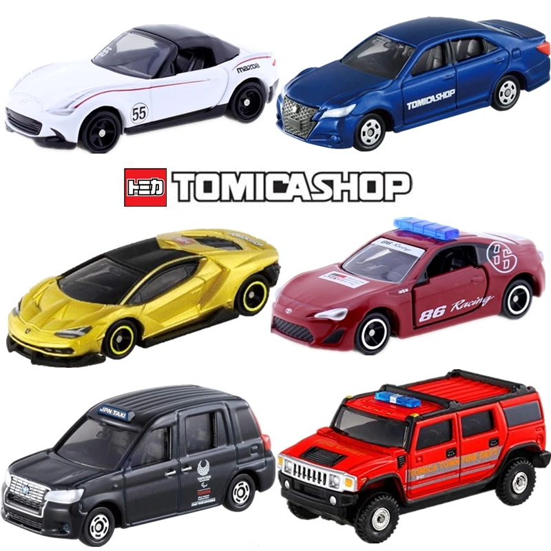 Takara Tomy TOMICA Shop Series Редкие автомобильные товары для центра Mitsubishi Subaru Nissan Diecst