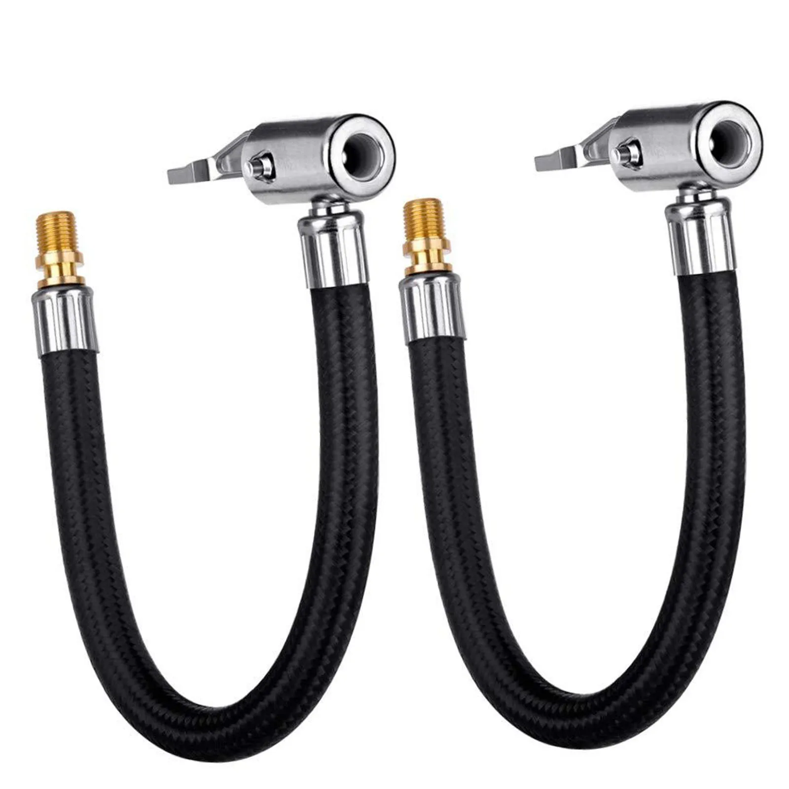 

Bike Motorcycle Car Tire Air Inflator Hose Inflatable Tube Hose Inflator Tube Connection Quick Inflation Chuck Locking Air Chuck