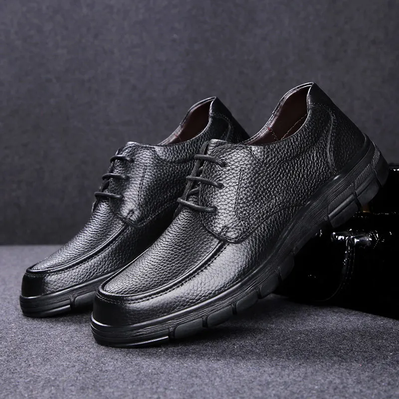Мужские модельные туфли-оксфорды из натуральной кожи классические деловые