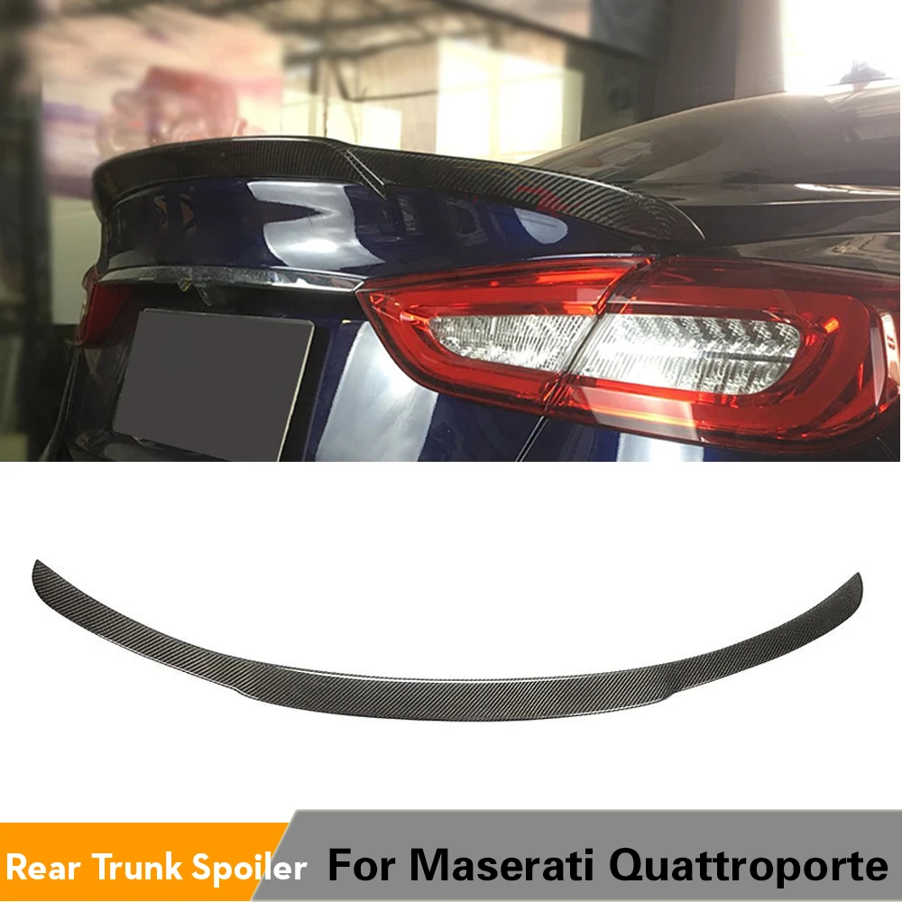 Задний спойлер багажника крыло для Maserati Quattroporte 2013 2019 задний из углеродного