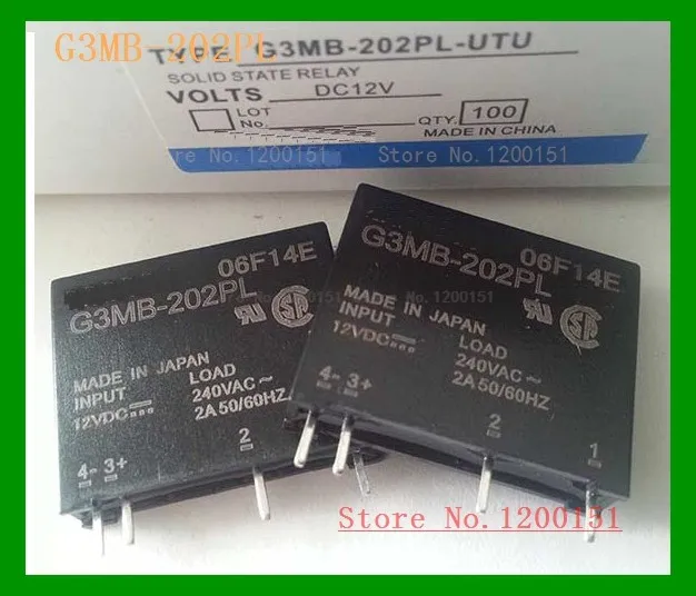 5 шт./лот Φ G3MB 202P in 5VDC 12VDC 24VDC 2A Out 240V AC relay DIP-4 | Электронные компоненты и
