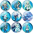 JOINBEAUTY Милая Аниме Фигурка 12 мм15 мм16 мм18 мм20 мм25 мм Стеклянные Кабошоны Купол с плоской задней стороной DIY Ювелирная фурнитура TQ599