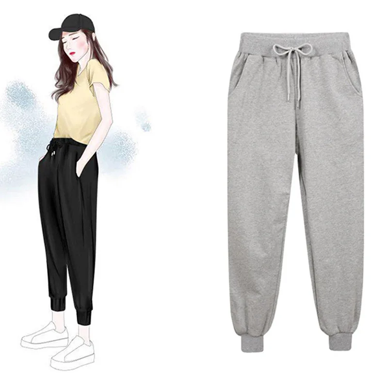 

High Waist Loose Streetwear pants Pockets Cargo pants women Baggy Tactical Trouser hip hop high quality joggers pants