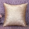 

Pillowcase Decorative Cushion Cover Sequin Colorful Square Plain Glitter Hidden Zipper Pillow Throw Case Home Car Sofa 40x40cm