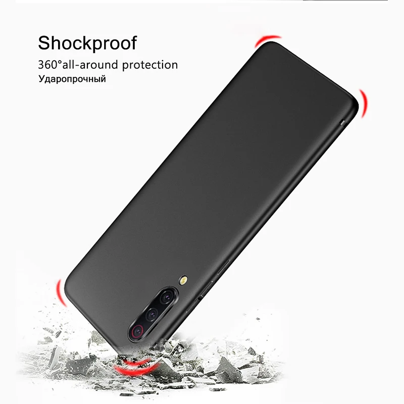 Phone Case For Xiaomi Mi 9 Pro 5G Ultra Slim Soft TPU Silicon Cover Lite Mi9 SE Full Protect |