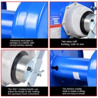 05-2T Heavy Duty Hand Winch JC Hand Winch Large Tonnage Hand-cranking Hoist Bare metal