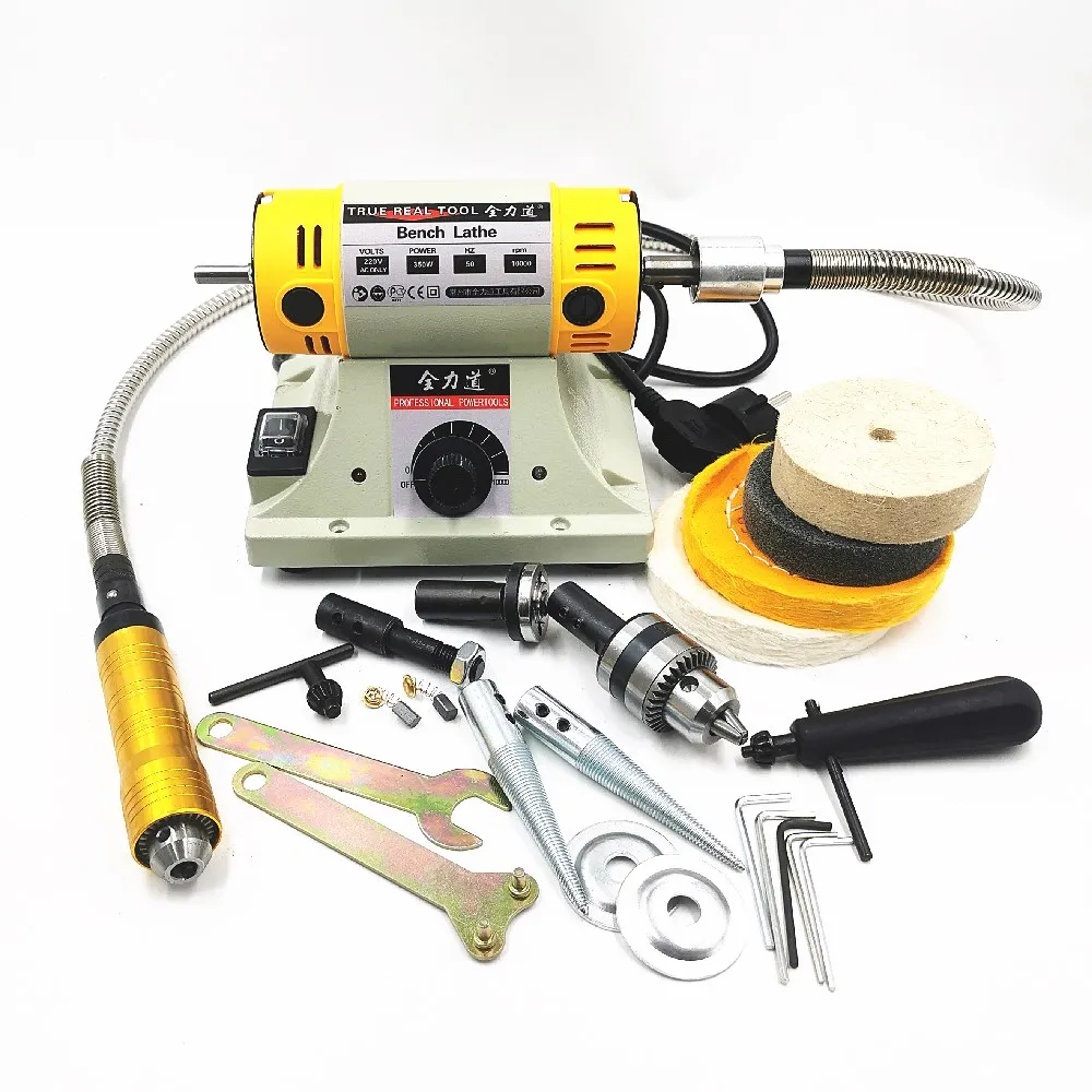 110 В/220 В 350 Вт полировальный станок для DIY деревообработки JadeJewelry Dental Настольный