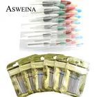 6 шт.компл. роторные Сверла Силиконовые сверла DiamondNail электрические полировальные буферные напильники инструменты для маникюра и педикюра