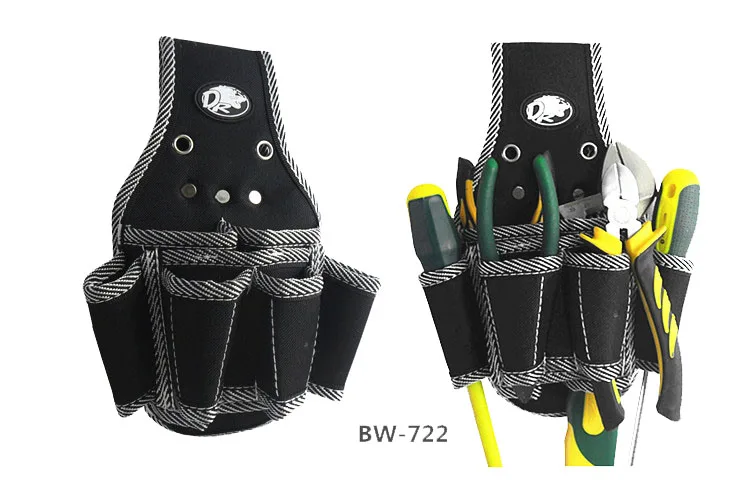

Thickened 600d Nylon Electrician Multifunction Utility Waist Storage Electrician Repair Tool Bag Belt Organizer Toolkit
