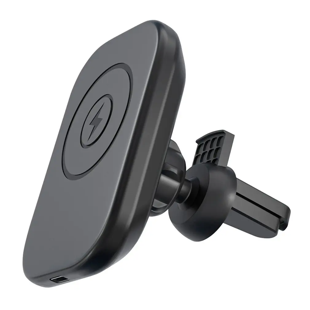 

15W Magnetic Wireless Car Charger Mount for iPhone 12 12 Pro Max XiaoMi Fast Charging Air outlet bracket Wireless Charger