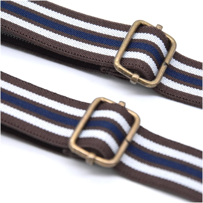 Детская Кнопка подтяжек детские брюки на подтяжках эластичные подтяжки