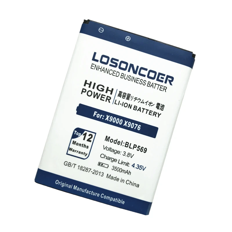 LOSONCOER 3500mAh BLP569 Battery for OPPO Find 7 7a X9000 X9006 LTE X9007 X9076 X9077 | Мобильные телефоны и аксессуары