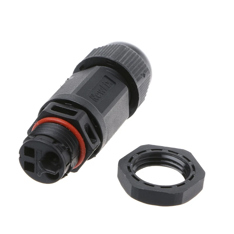 Водонепроницаемый соединитель IP68 2 контактный 3 электрический терминал