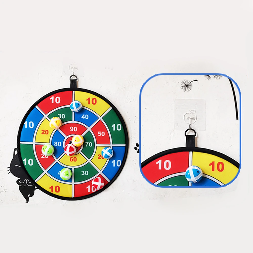 Детская Доска для Дартса односторонняя доска с 8 шариками детей игра Семейная