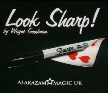 Посмотрите Sharp (DVD + Gimmick) волшебные трюки магии маркер чтобы выбрать подпись карта