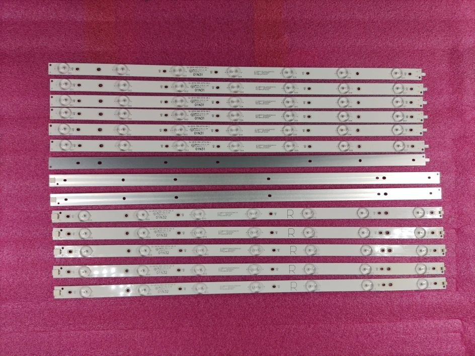 Новые 14 шт. светодиодный подсветка полосы для 55PUS6581 55PUS6561 55PUS6101 55PFF5701 55PUS6501 LB55072