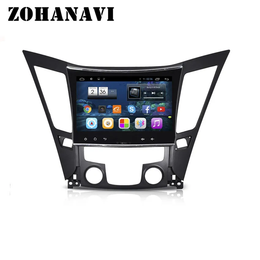 ZOHANAVI 10 2 дюймов Android автомобильный dvd GPS навигации для Hyundai Sonata YF I40 I45 I50 2011 2012 2013 2014