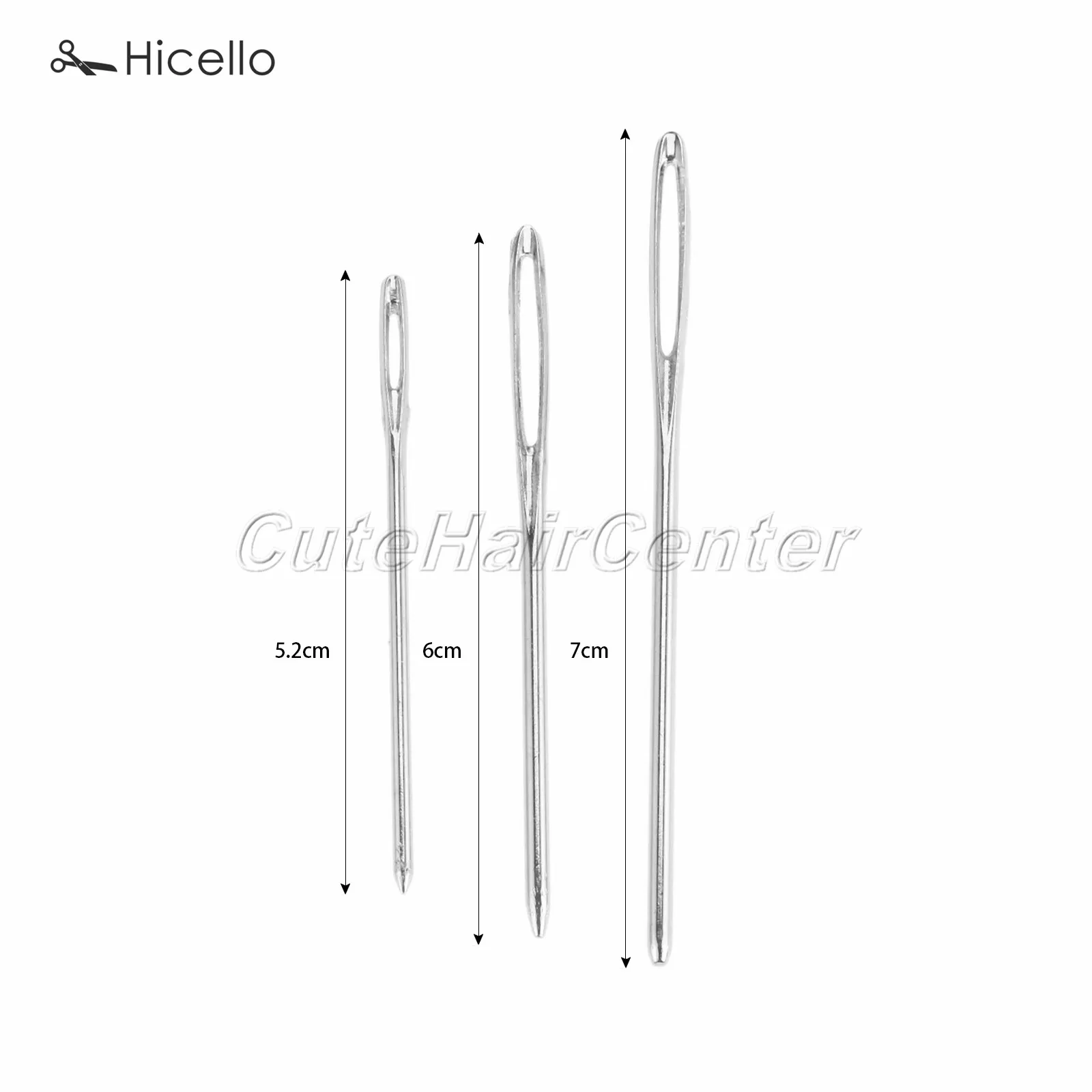 9 шт. металлические спицы для больших глаз нержавеющая сталь 5 2/6/7 см инструменты