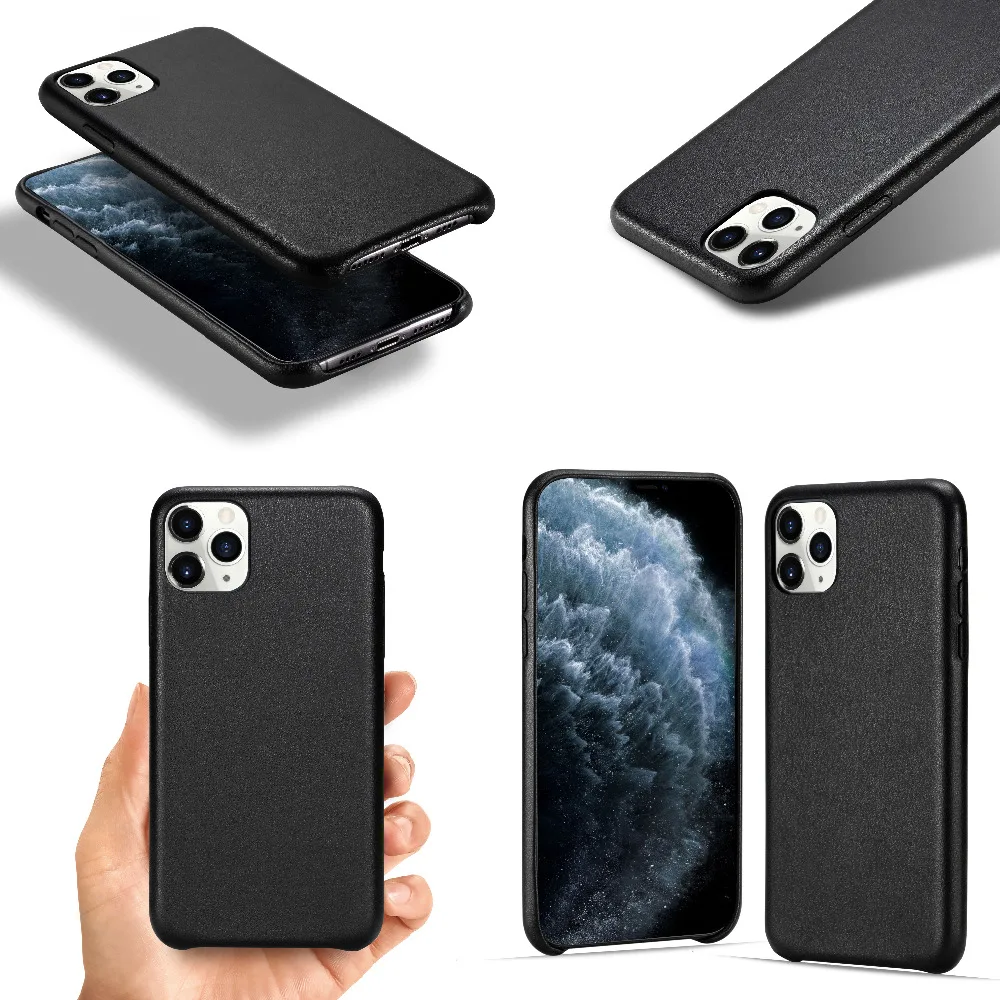

Original Leather Official Style PU Leather Case For iPhone 12 11 Pro Max XSMAX XR XS X 12Pro 7 8 Plus SE Retro Shockproof Cover