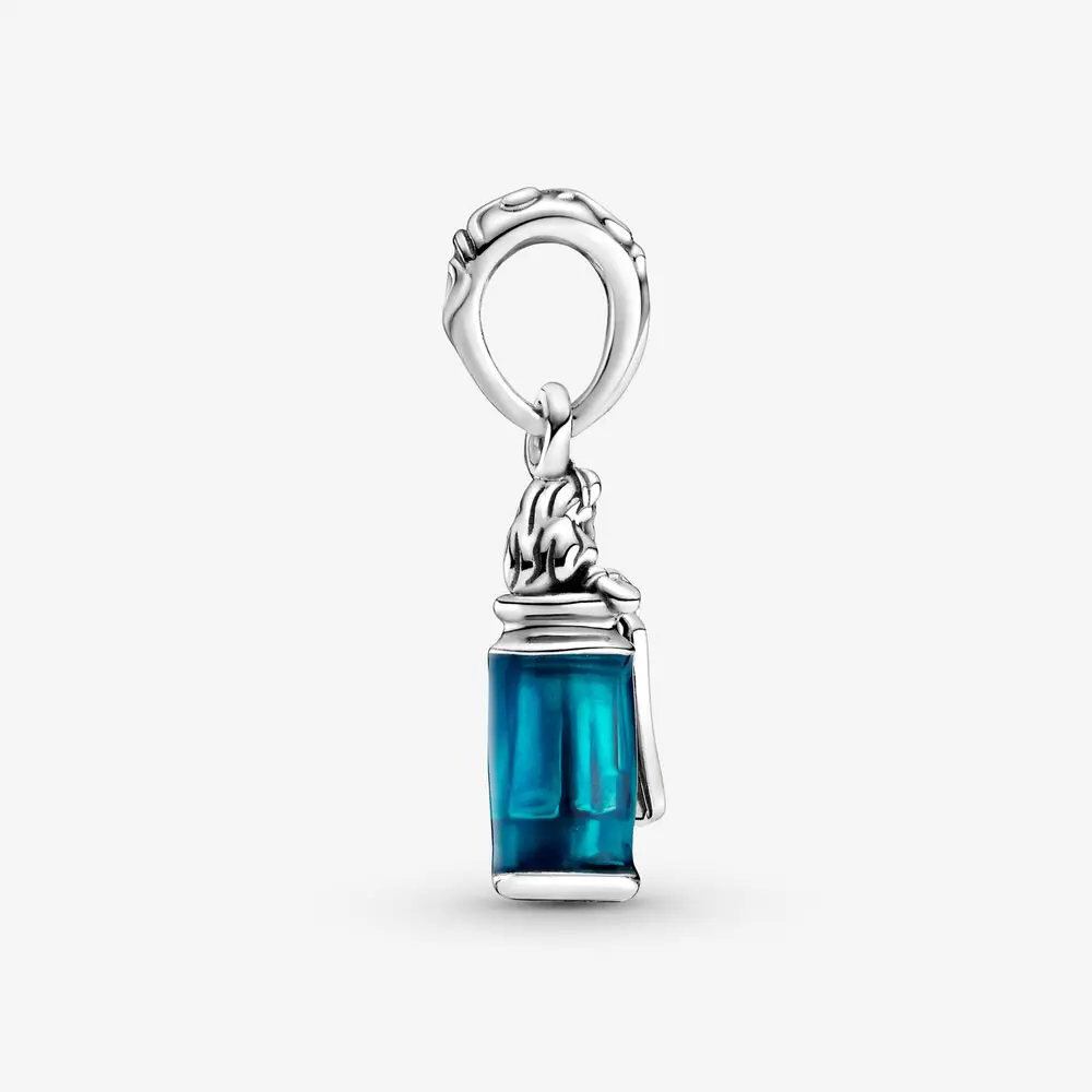 

Cartoon 925 Sterling Silver Charm Drink Me Dangle Beads fit Original Pandora Charms Bracelet Jewelry Making DIY Gift