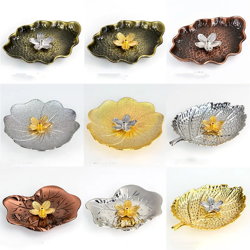 Креативный цветок искусственная Золотая ароматическая горелка для помещений