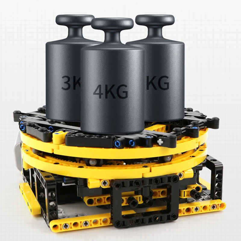 

568pcs Technic Motorised Display Turntable MOC-22252 mechanical building blocks Creative Boys Toys for Children Christmas Gifts