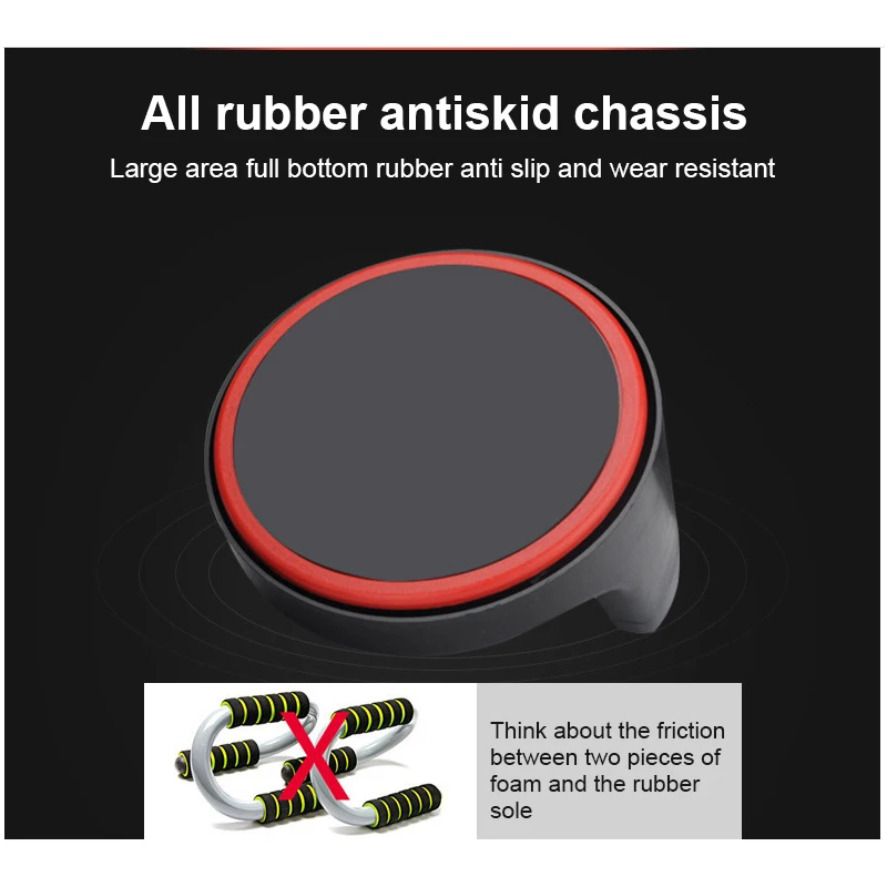 

Pair Rotating Push-up Handles Comfortable Grip Muscle Training Rotating Circular Push-up Rack Bracket Fitness Accessories