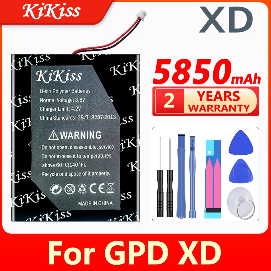 

KiKiss 5850mAh Replacement Battery XD for GPD XD