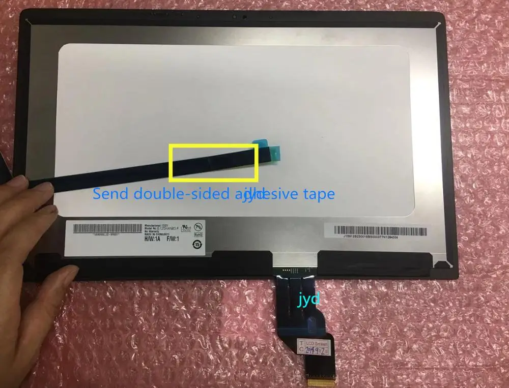 Светодиодный жидкокристаллический дисплей компонентный 12 5 дюйма для ASUS Zenbook ux390U