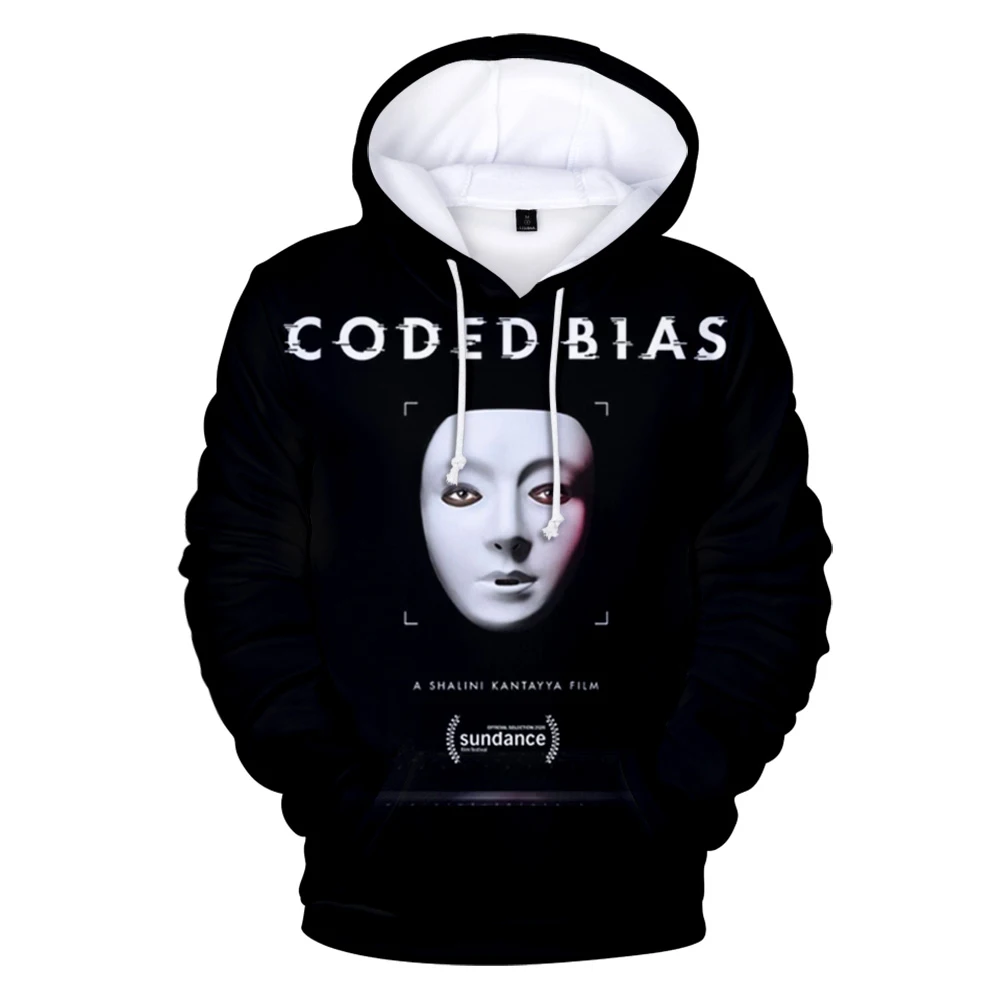 

Coded Bias 3D Printed Hoodies Women/Men Fashion Long Sleeve Hooded Sweatshirt Hot Sale Casual Streetwear Clothes
