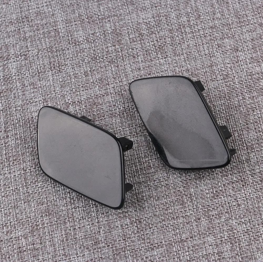 Пара насадок для омывателя переднего бампера L R Струйная Крышка Неокрашенная