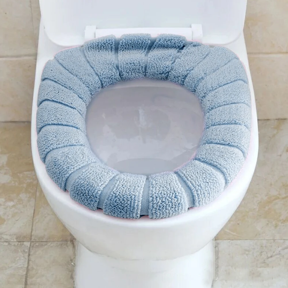 Ванная комната туалет сиденье с ручкой стульчак моющиеся мягкие зимние теплые