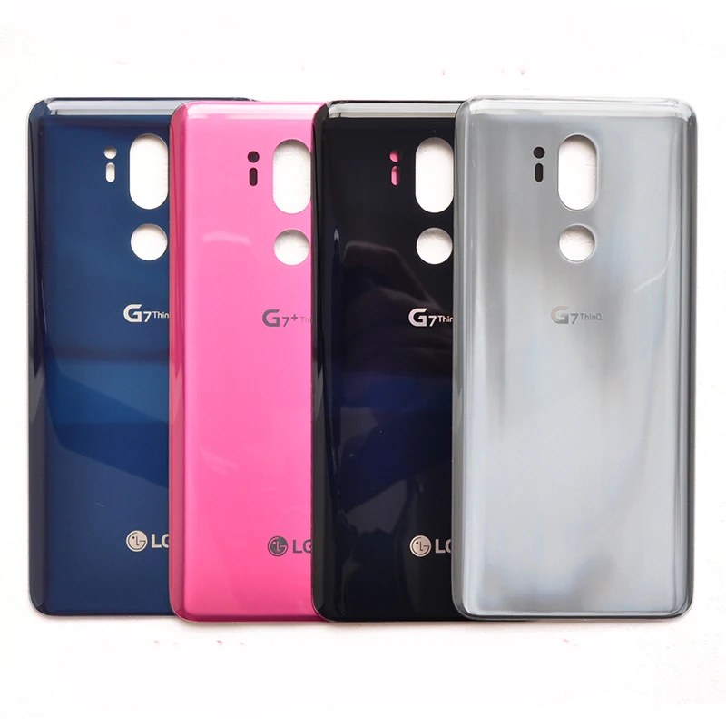 

3PCS For LG G7 ThinQ G7+ G710 G710EM Rear Housing Door Battery CoverFor LG G7 ThinQ G7+ G710 G710EMReplacement Part