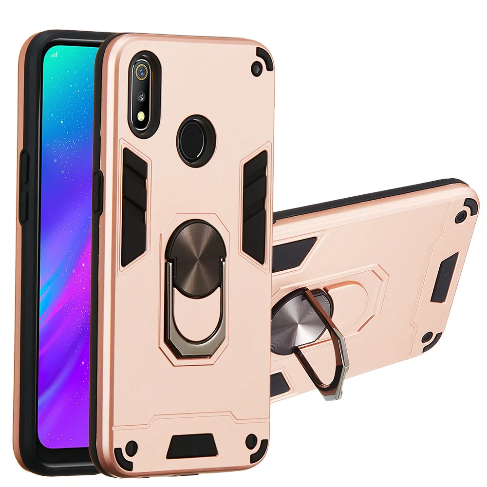 

Shockproof Armor Magnetic Ring Holder phone Case For Xiaomi Redmi Note 8 4 4X 5A Y1 5 6 6A 7 Y3 7A CC9E A3 K20 9T Pro Plus Cover