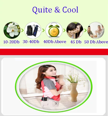 USB заряжаемый мини охлаждающий вентилятор с зажимом на талии портативный