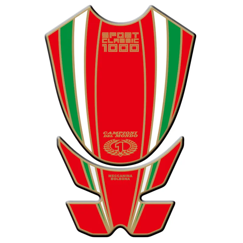 Мотоциклетная 3D наклейка на топливный бак нескользящая корпус Мотоцикла