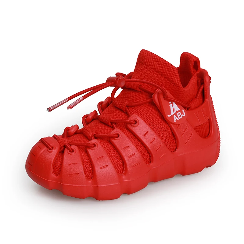 Красный Spring Autumn Light Boys Shoes Kids Mesh Flats Children Shoes Fashion Casual Boy Designer Sneakers - Цвет: Красный