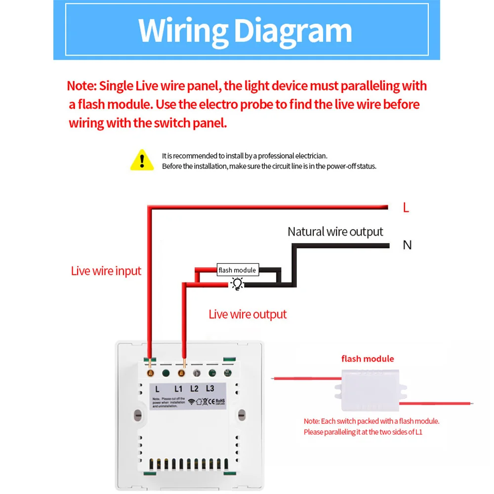 Беспроводной пульт дистанционного управления кинетический самозаряжаемый