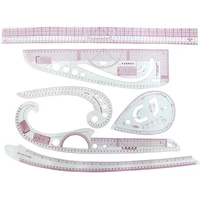 clothing sample metric ruler tailor measuring kit clear sewing drawing ruler yardstick sleeve arm french curve cutting ruler
