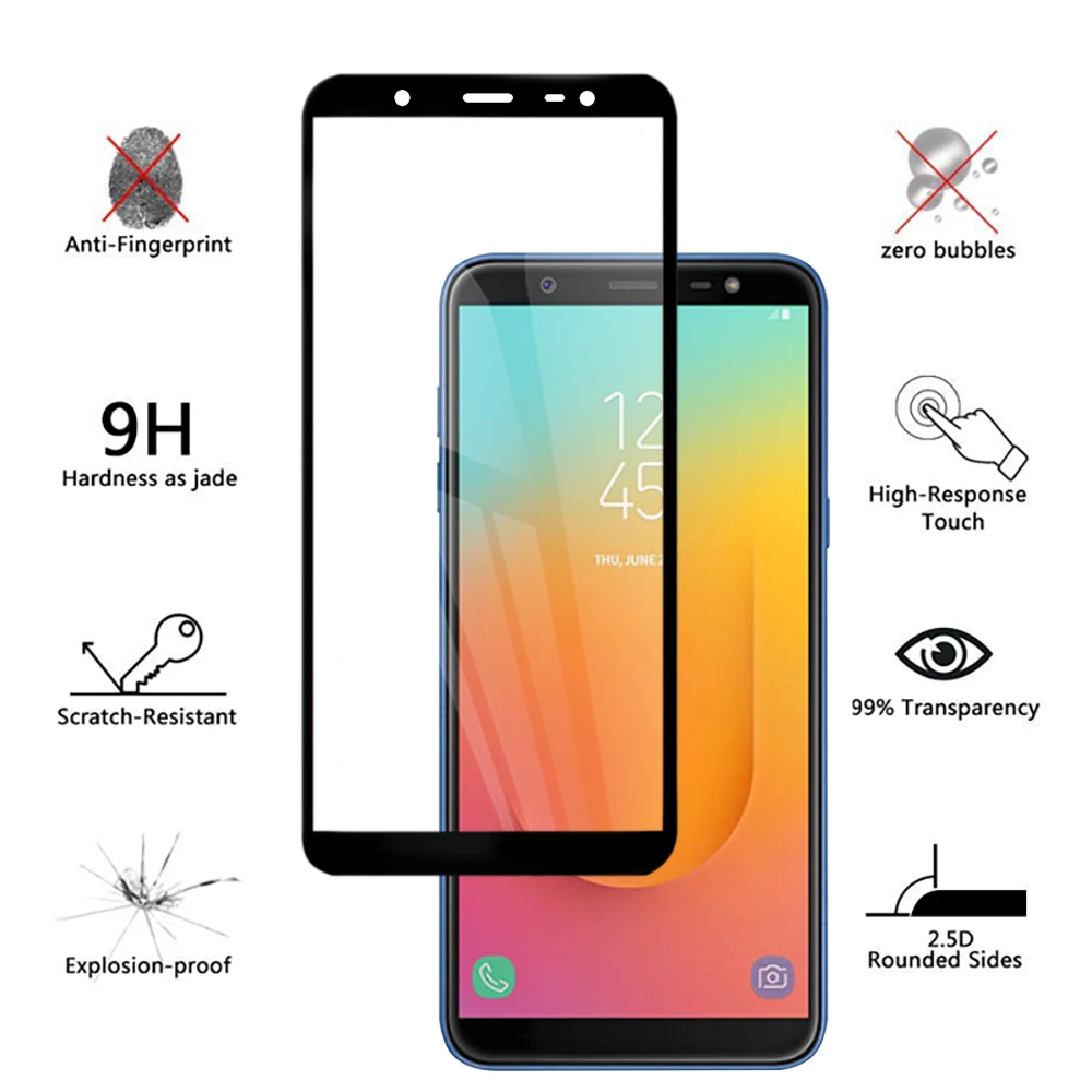 Прозрачное закаленное стекло для Samsung Galaxy A10e Защитное экрана A10 A101s Premium HD 2 шт. |