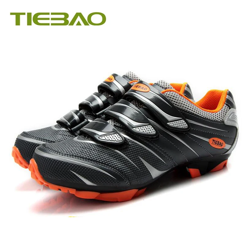 TIEBAO cycling shoes men women sapatilha ciclismo mtb mountain bike with cleats self-locking breathable riding | Спорт и развлечения