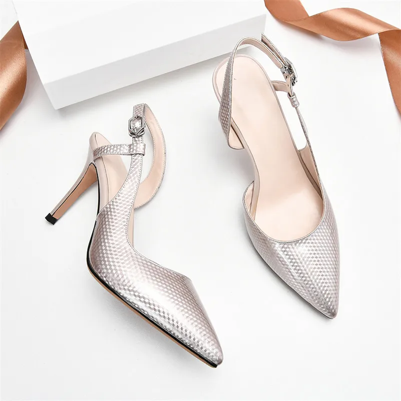 Туфли Meotina женские из натуральной кожи туфли на очень высоком каблуке