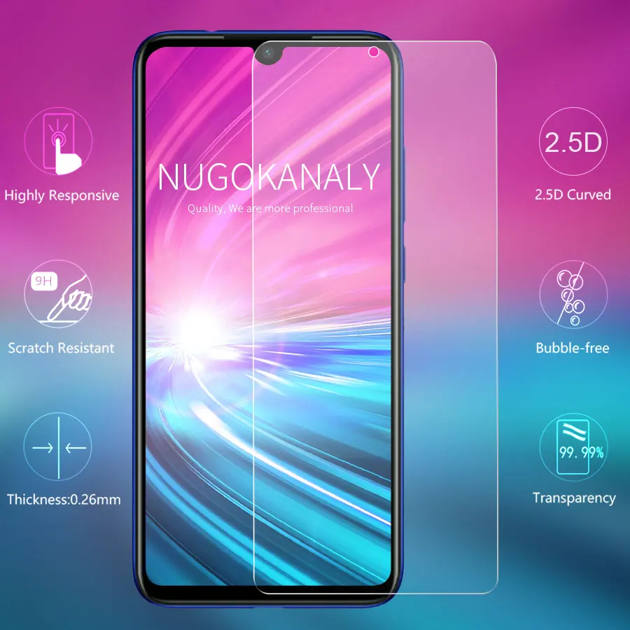 Защитное стекло для Xiaomi Redmi 7 Note7 Note закаленное Pro Защитная стеклянная пленка