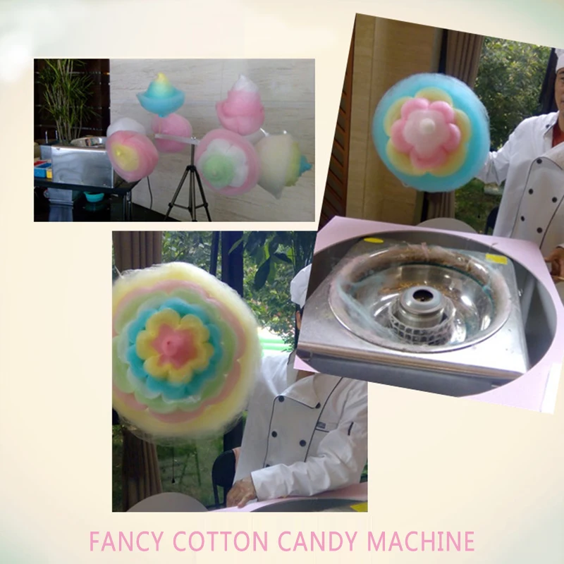 

Hot Sale Electric Candy Cotton Maker CC-3801H Cotton Candy Machine Commercial Marshmallow Machine 220v/110v 500-1000w Adjustble