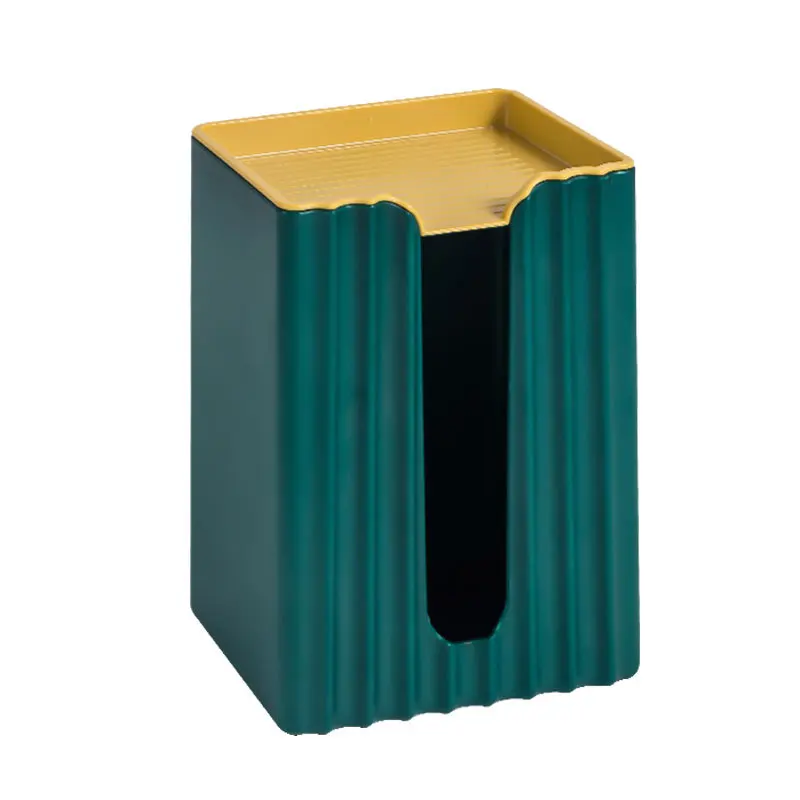 

Kitchen Multi-functional Tissue Box Retro Punch-free Bathroom Paper Towel Rack Roll Rack To Collect Toilet Tray