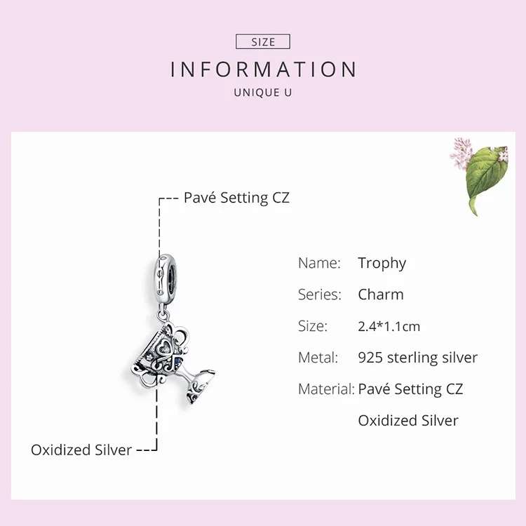 Подходит для изготовления браслетов ожерелье подвеска из стерлингового серебра