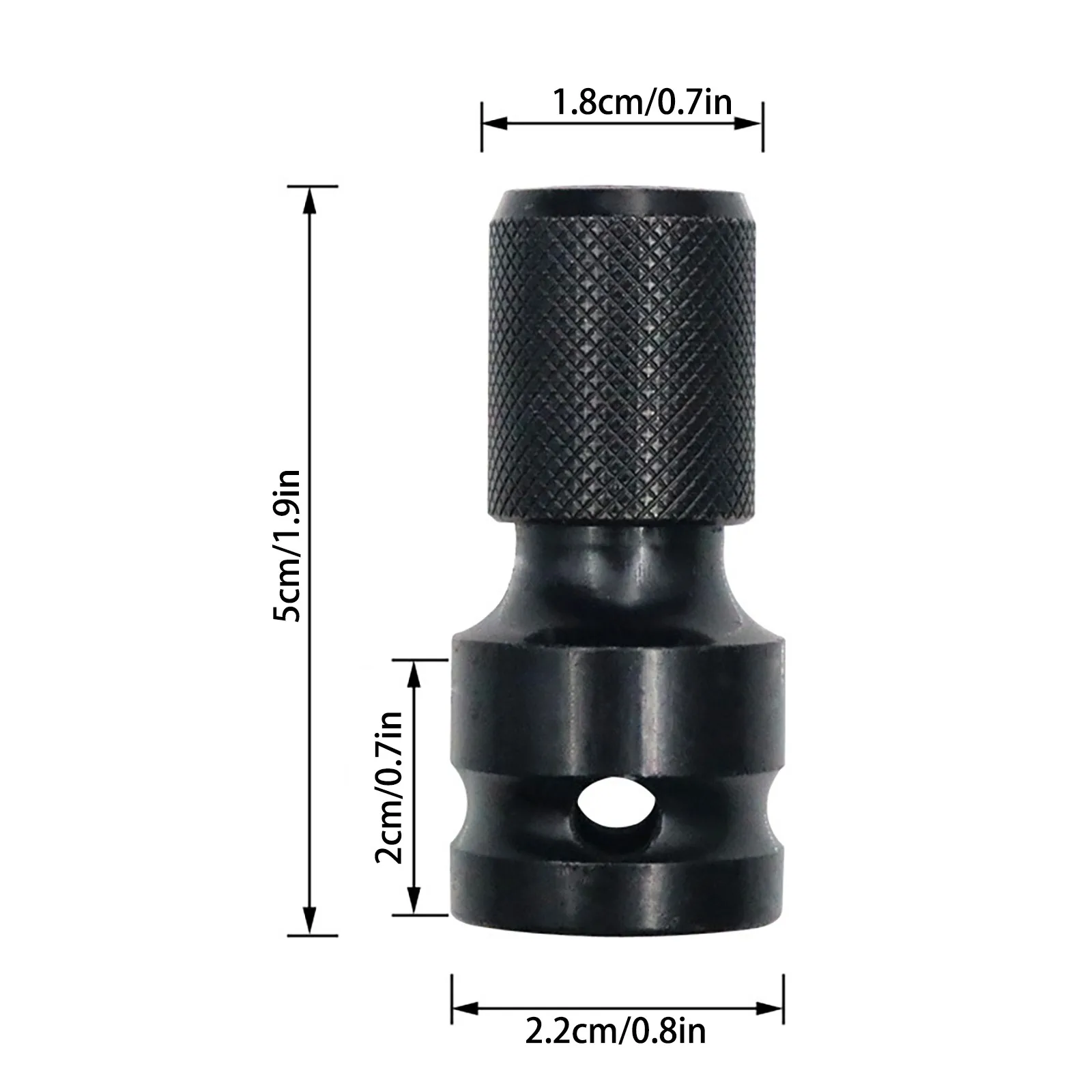 Электрический гаечный ключ с шестигранной головкой от 1/2 до 1/4 головка