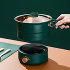 Складная электрическая сковорода для приготовления пищи ZK30, портативная мультиварка, рисоварка раздельного типа, электрическая сковорода для дома, путешествий 1,6 л